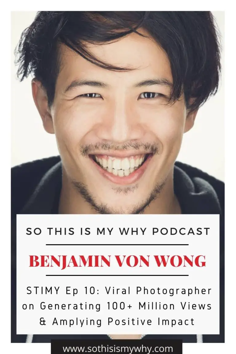 Benjamin Von Wong - viral artist, podcaster, amplify social impact
