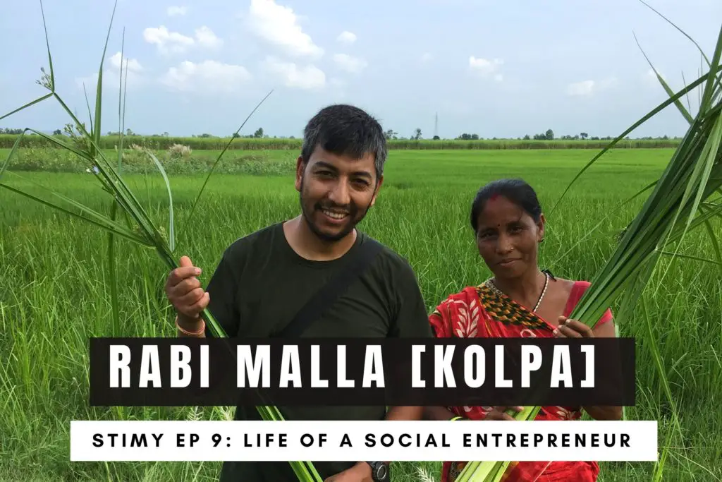 Rabi Chandra Malla - founder of Kolpa - Nepali social entreprise based in Kathmandu, Nepal