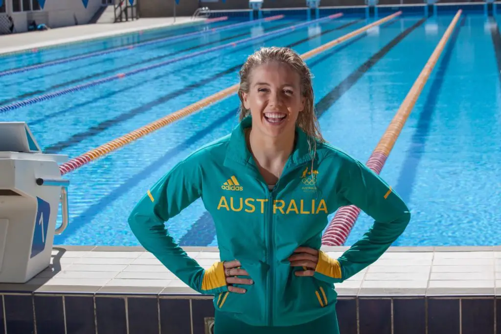 Danielle Merlyn Kettlewell - Australian Olympian synchronised swimmer - artistic swimming - Rio Olympics 2016 opening ceremony