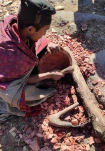 route community making route bowls for kolpa kathmandu nepal