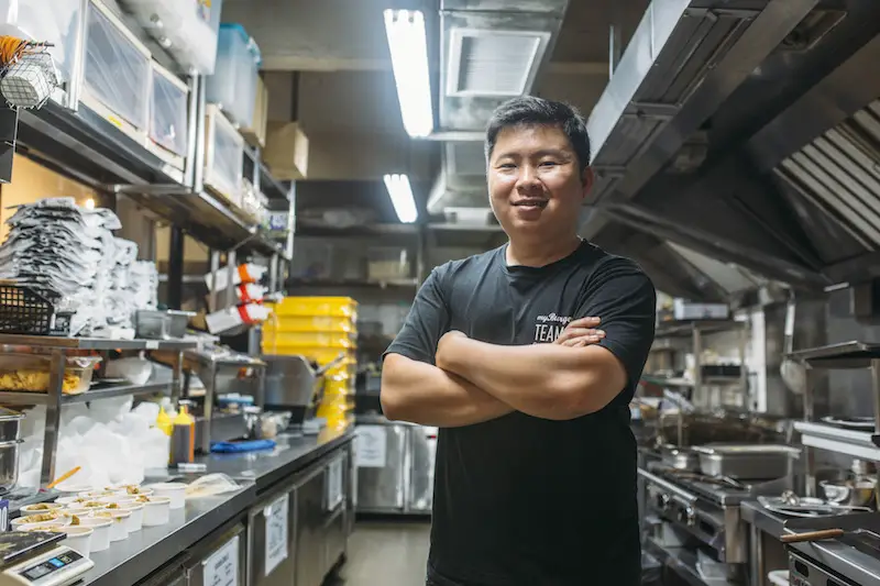 Renyi chin - co-founder of myburgerlab, mypizzalab, mybobalab, Kuala Lumpur Malaysia seapark