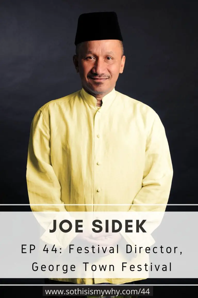 Joe Sidek Festival Director George Town Festival