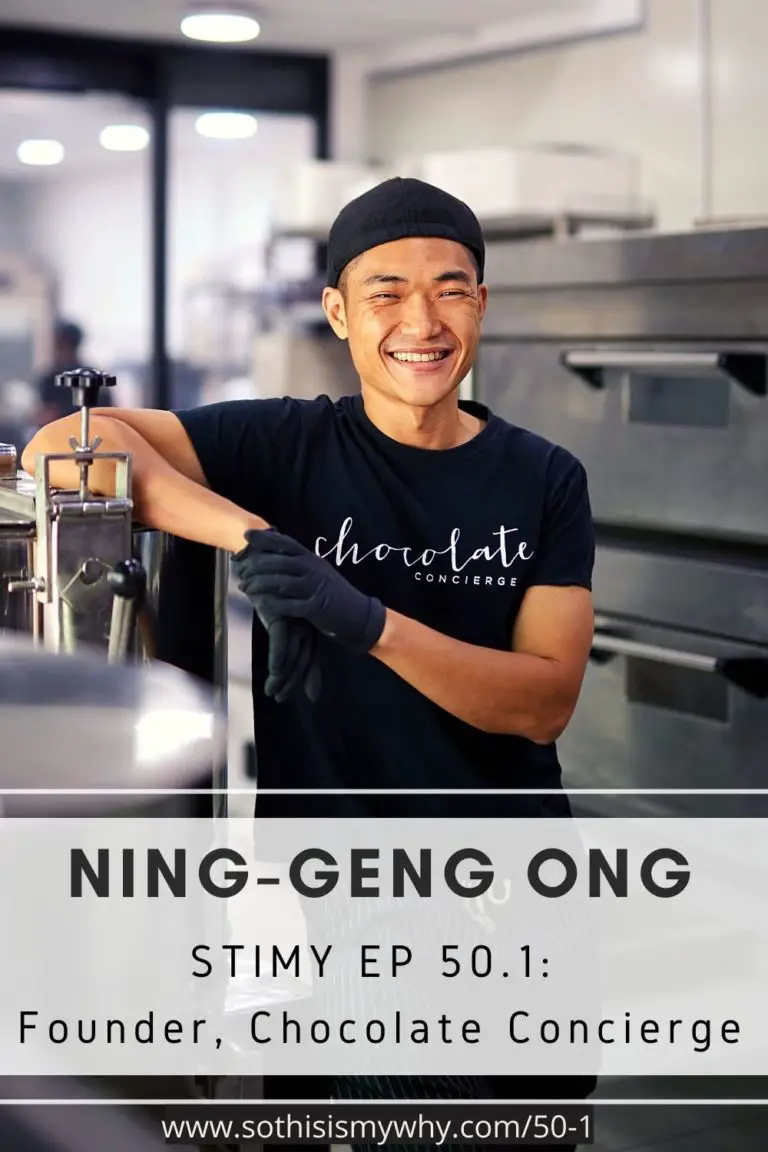 STIMY Ep 50: Ning-Geng Ong, Founder of Chocolate Concierge & Culture Cacao
