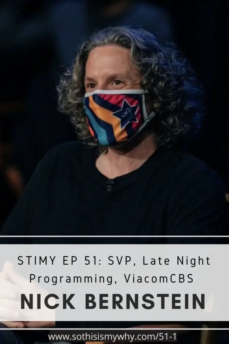 Nick Bernstein - Senior Vice President of Late Night Programming (West Coast) at ViacomCBS; executive in charge of the Late Late Show with James Corden