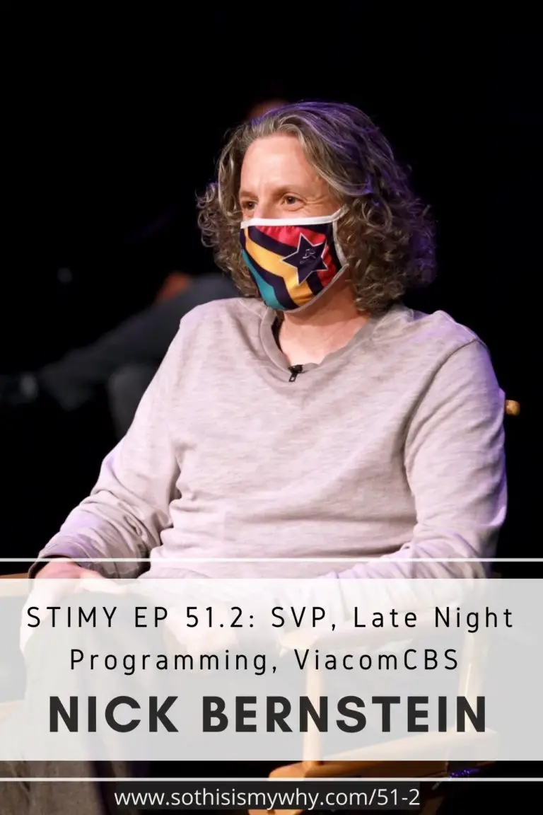 Nick Bernstein - Senior Vice President of Late Night Programming (West Coast) at ViacomCBS; executive in charge of the Late Late Show with James Corden