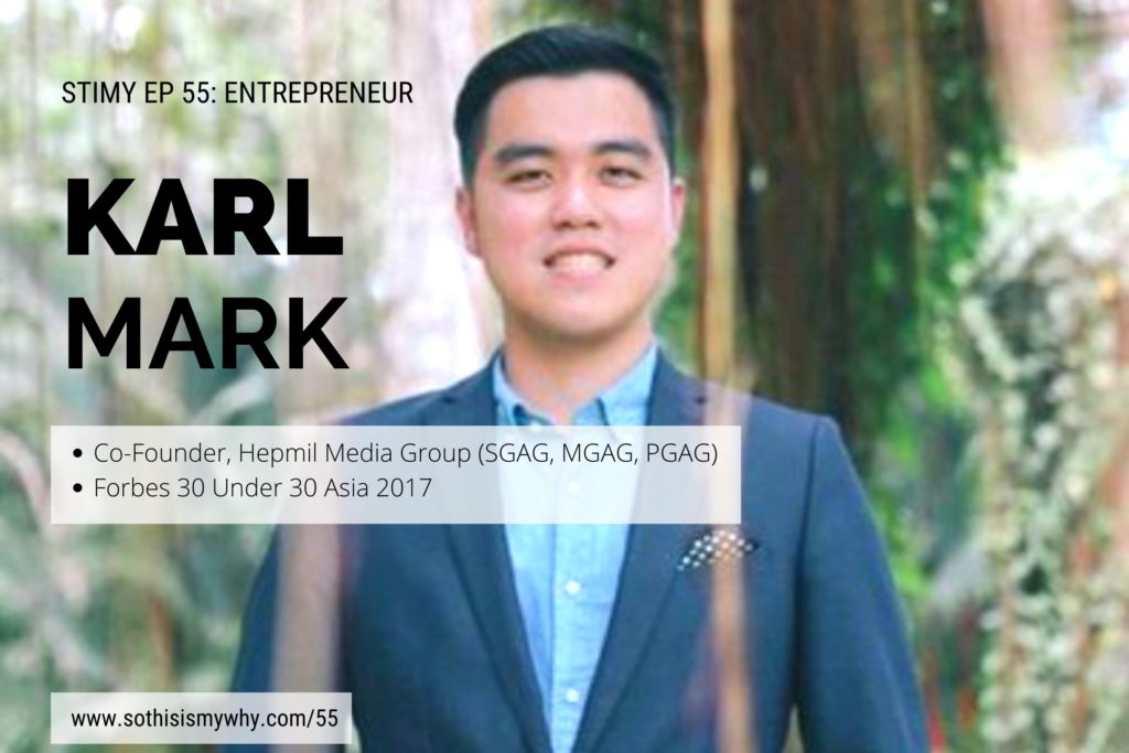 Karl Mak is a Singaporean entrepreneur and co-founder and CEO of HEPMIL Media Group: a holding company that owns SGAG, MGAG, PGAG, SGEEK and HEPMIL Creators’ Network.