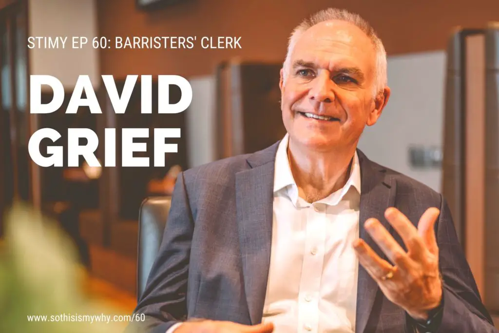 David Grief - Senior Clerk & Head of Administration (Essex Court Chambers), CEO, David Grief International Consultancy Pte Singapore