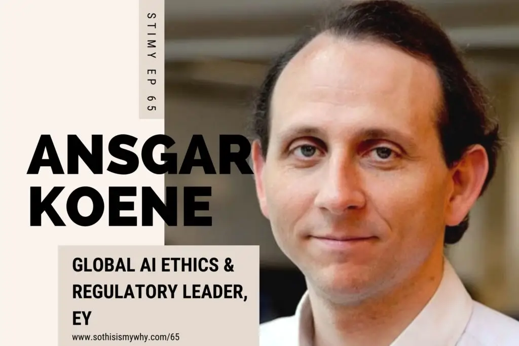 Ansgar Koene - Global AI Ethics & Regulatory Leader EY London