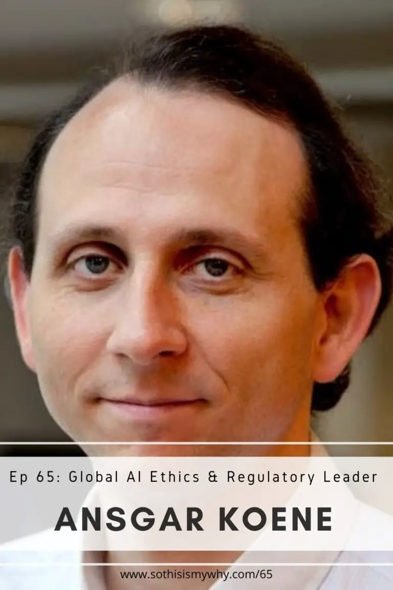 Ansgar Koene - Global AI Ethics & Regulatory Leader EY London