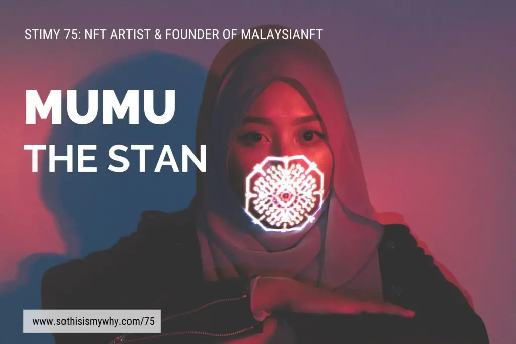 Mumu the stan, aka MOON HMZ is an artist, poet, and published author/illustrator & founder of MalaysiaNFT