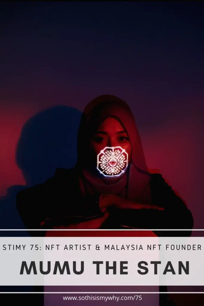 Mumu the stan, aka MOON HMZ is an artist, poet, and published author/illustrator & founder of MalaysiaNFT