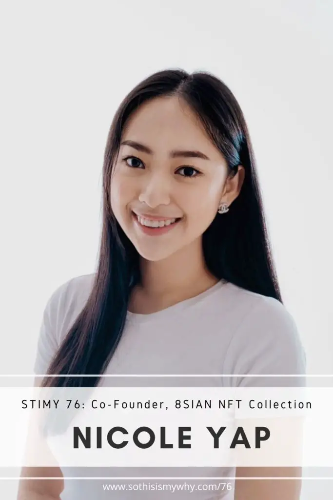 Nicole Yap - co-founder, 8SIAN NFT collection, Chinatown metaverse