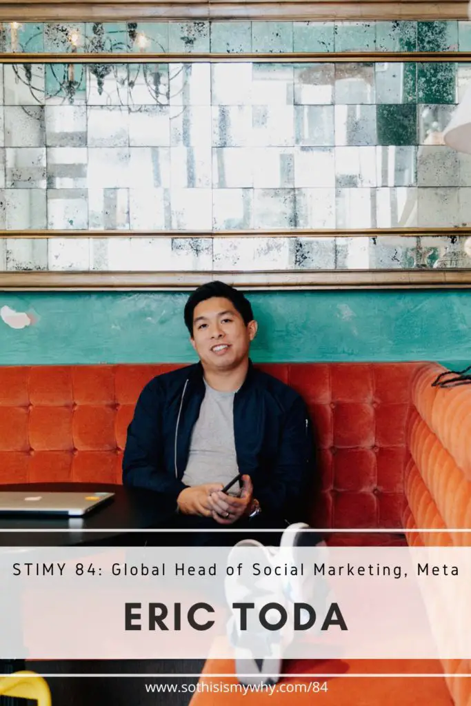 Eric Today - Global Head of Social Marketing & Head of Meta Prosper at Meta as well as an advisory board member of the Smithsonian Asian Pacific American Center