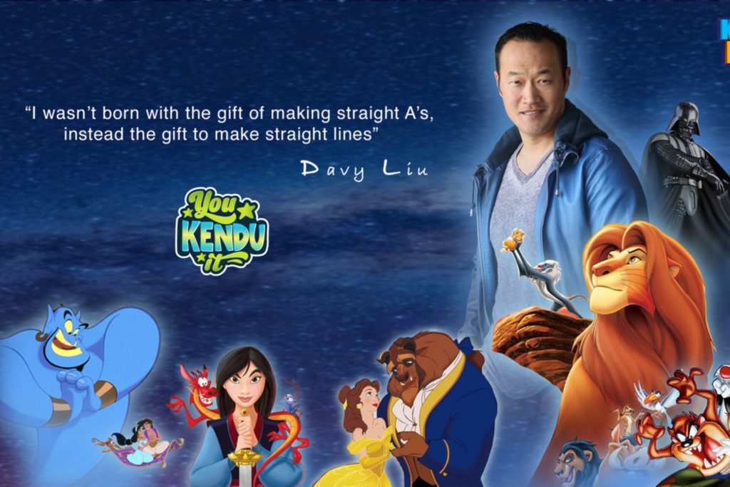 Davy Liu - former Disney animator Lion King, Aladdin, Beauty and the Beast