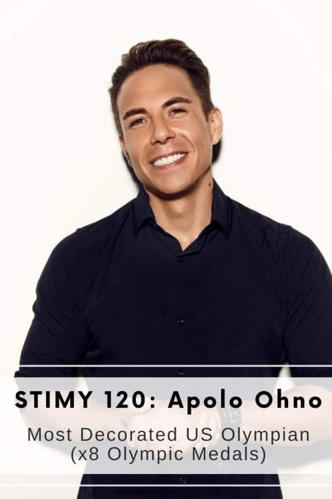 Apolo Ohno is the most decorated US Winter Olympian in history, having won 8 Olympic medals & 21 World Championship medals! He talks about psychotic obsession, getting into the FLOW, self-sabotage and what Harvard taught him in the So This Is My Why Podcast